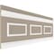 Ekena Millwork Wainscot Paneling Kit, Urethane, 94-1/2 in L, Factory Primed WPKUSQ061P032 - alternate 5